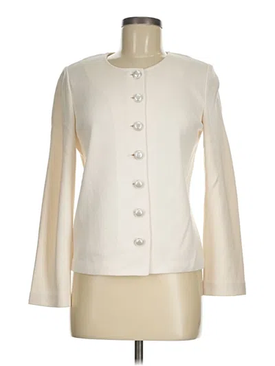 Pre-owned St John Jacket In White