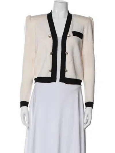Pre-owned St John Jacket In White