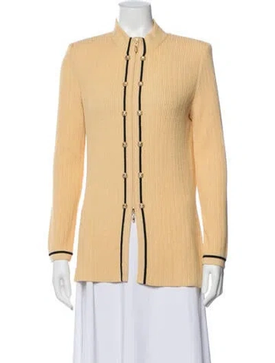 Pre-owned St John Jacket In Yellow