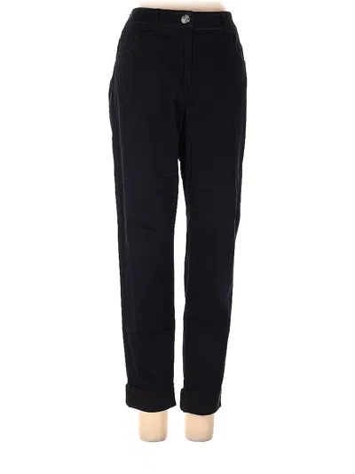 Pre-owned St John Jeans In Black