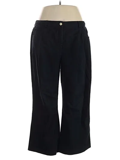 Pre-owned St John Jeans In Black