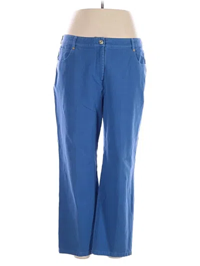 Pre-owned St John Jeans In Blue