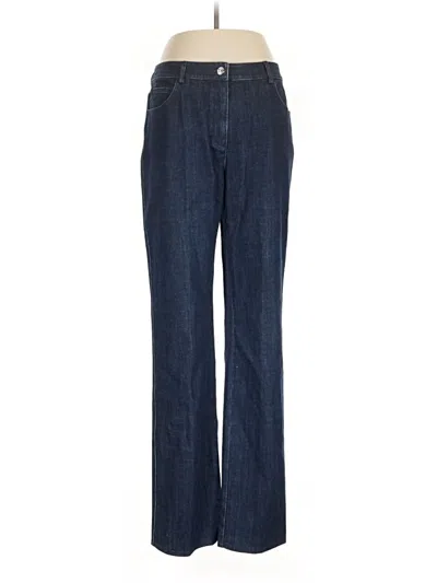 Pre-owned St John Jeans In Blue