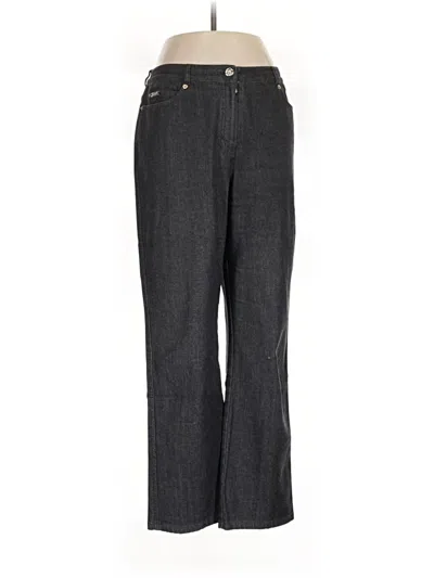 Pre-owned St John Jeans In Gray