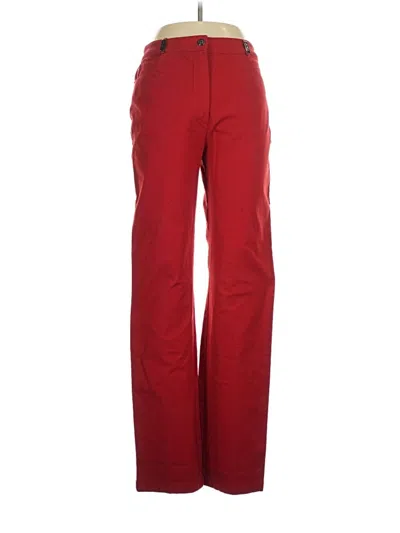 Pre-owned St John Jeans In Red