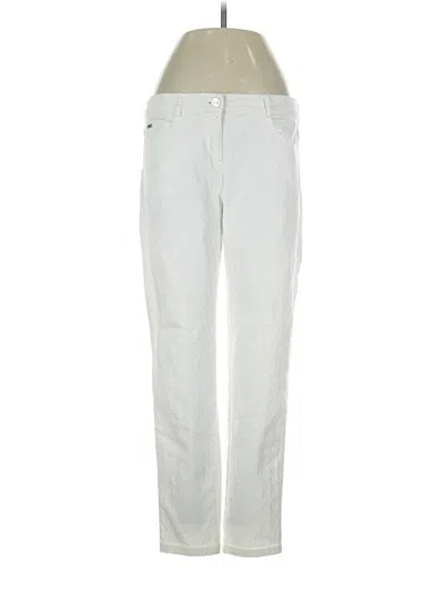 Pre-owned St John Jeans In White