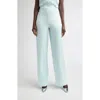 St John St. John Kate Liquid Satin Pants In Blue