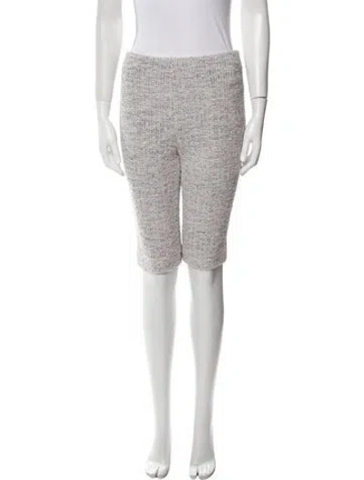 Pre-owned St John Knee-length Shorts In Purple