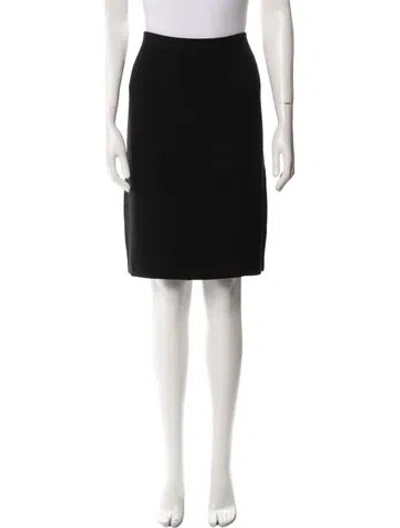 Pre-owned St John Knee-length Skirt In Blue
