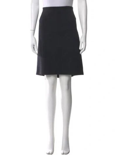 Pre-owned St John Knee-length Skirt In Green