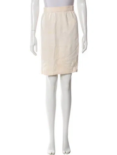 Pre-owned St John Knee-length Skirt In Neutral