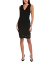 St John St. John Knit Midi Dress In Black