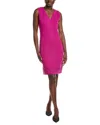 St John St. John Knit Midi Dress In Pink