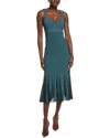 St John St. John Knit Stretch Gown In Blue