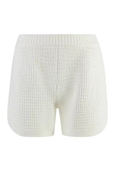 St John Knitted Shorts In White