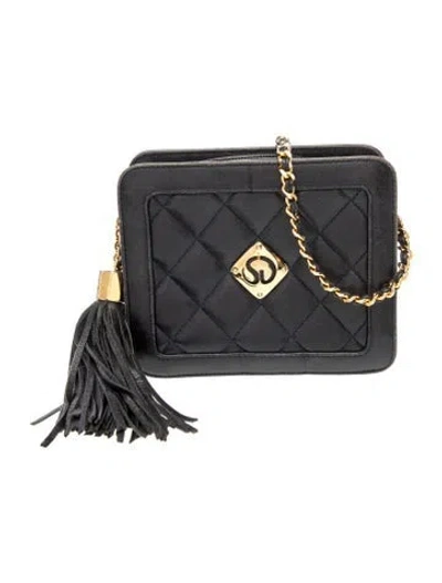 Pre-owned St John Leather Crossbody Bag In Multi