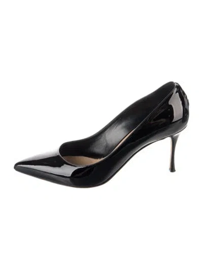 Pre-owned St John Leather Pumps In Black