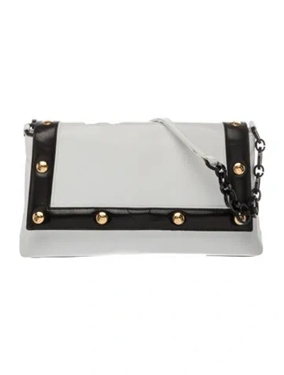 Pre-owned St John Leather Shoulder Bag In Multi