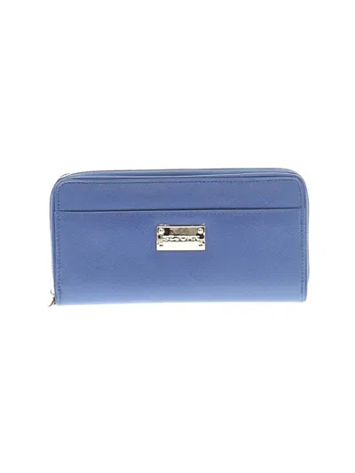 Pre-owned St John Leather Wallet In Blue