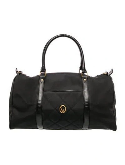 Pre-owned St John Leather Weekender Bag In Multi