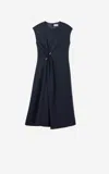 St John Lightweight Stretch Knit Dress In Mdmu