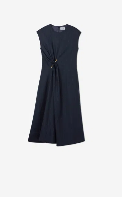 St John Lightweight Stretch Knit Dress In Mdmu