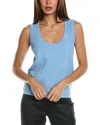 St John St. John Lightweight Sweater In Blue