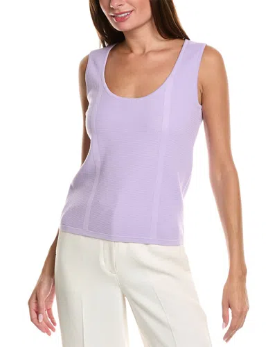 St John St. John Lightweight Sweater In Grey