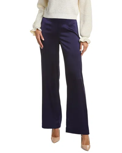 St John St. John Liquid Satin Pant In Purple