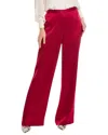 St John St. John Wool-blend Pant In Red
