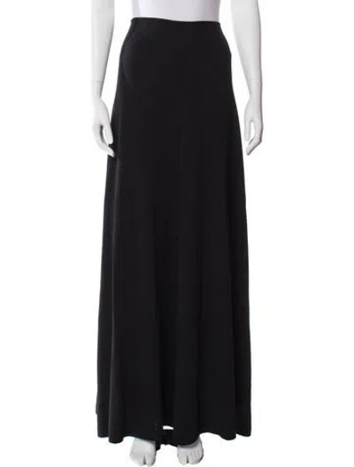 Pre-owned St John Long Skirt In Blue