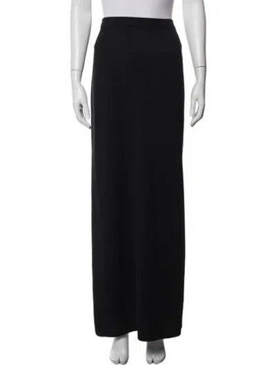 Pre-owned St John Long Skirt In Blue