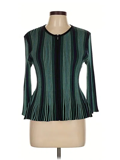 Pre-owned St John Long Sleeve Top Green Tops