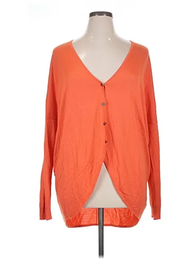 Pre-owned St John Long Sleeve T-shirt In Orange