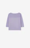 St John Lurex Mesh Knit Top In Thsm