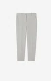 St John Melange Flannel Pant In Lghg