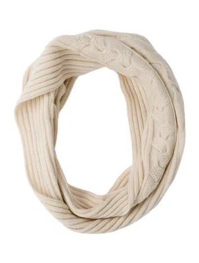 Pre-owned St John Metal Infinity Scarf In Neutral