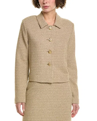 ST JOHN METALLIC TWEED JACKET