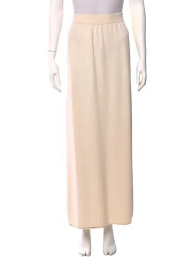 Pre-owned St John Midi Length Skirt In Neutral