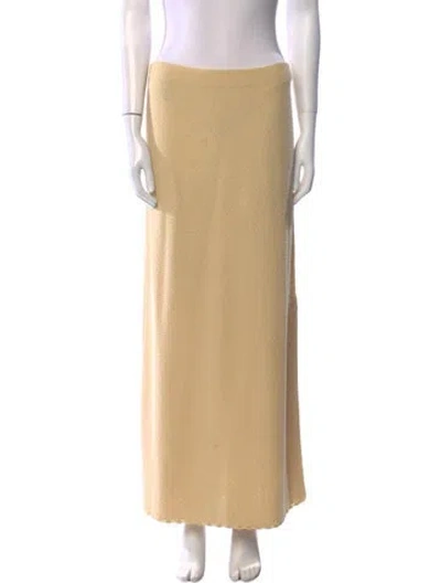 Pre-owned St John Midi Length Skirt In Neutral
