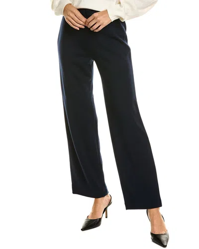 St John Milano Wool-blend Pant In Black