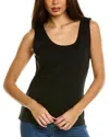 St John St. John Milano Wool-blend Shell In Black