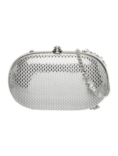 Pre-owned St John Minaudière In Silver