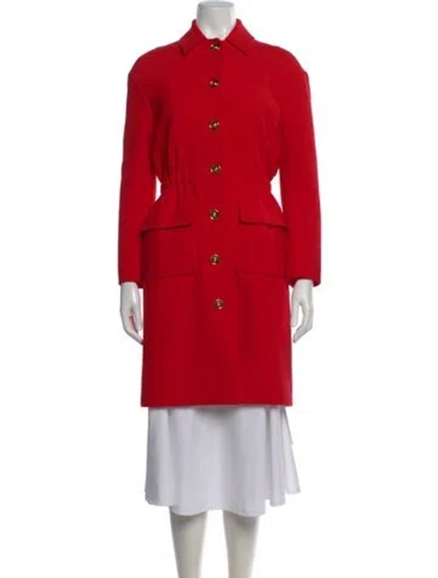 Pre-owned St John Mini Dress W/ Tags In Red