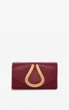 St John Mini Loop Handbag In Prun