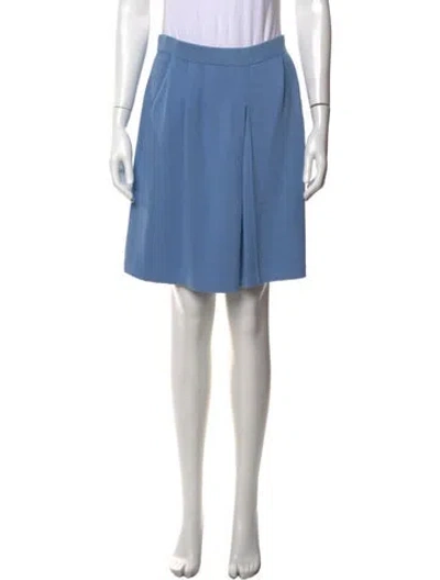 Pre-owned St John Mini Shorts In Blue