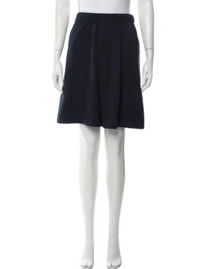 Pre-owned St John Mini Shorts In Blue