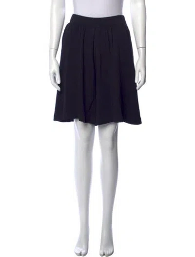 Pre-owned St John Mini Shorts In Blue