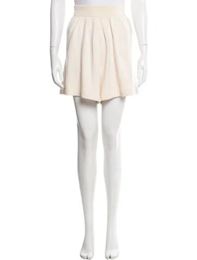 Pre-owned St John Mini Shorts In Neutrals