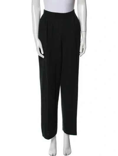 Pre-owned St John Mock Neck Sweater In Black